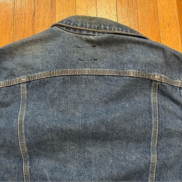 VTG Carhartt Trucker Denim Jacket J12DST Vintage Made in USA Y2K - M/L - Picture 15 of 15